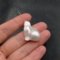 Крупная AАA Grade жемчужина с ядром, размер 30мм; #57