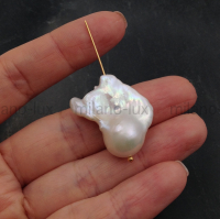 Крупная AAА Grade жемчужина с ядром, размер 28мм; #54