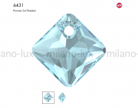 Swarovski Подвеска Ромб 9мм Aquamarine (6431) 