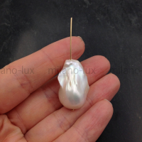 Крупный AА Grade жемчуг с ядром; единичная бусина #75