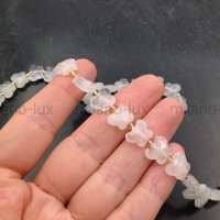 Бусина Бабочка из натурального Кварца, 10*7.5мм