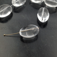 Очень крупная бусина Натуральный Горный Хрусталь AAA Grade, 26мм; #17