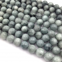 Натуральный Соколиный Глаз A Grade, шар 10мм; нить 19см