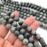 Натуральный Соколиный Глаз A Grade, шар 10мм; нить 19см