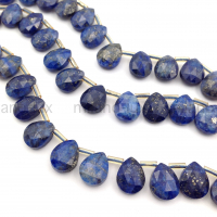 Бусина ювелирная капля 10*8мм, Лазурит 