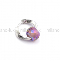 Swarovski Briolette XXL hole -11mm- Amethyst Shimmer 2x (5043) 