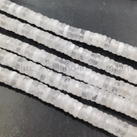 Спейсер Натуральный Горный Хрусталь 6*2мм; нить 19см