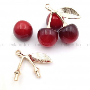 Набор 2 Вишни и подвеска с пинами для вклейки