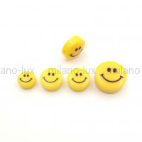 Бусина Улыбка (smile) двухсторонняя, акрил