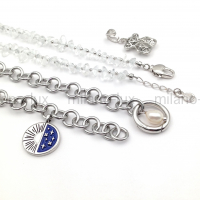 Набор Новичка "Горный Хрусталь, Swarovski, Жемчуг и Цепь"- 2 Украшения и Инструменты!