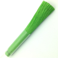 Кисть Шёлк, 9см, цвет ярко-зеленый