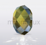 Swarovski 10 Бусин Briolette Iridescent Green 2x, 4 мм (5040)