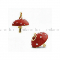 Подвеска-Символ Мухомор Milano Lux; цвет золото