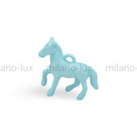 Лошадка Голубая акрил, 40мм