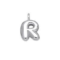 Буква R-S-T объёмная; цвет платина