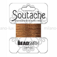 Сутаж (США) TEXTURED MTLC SOUTACHE COPPER 