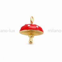Подвеска-Символ Мухомор Milano Lux; цвет золото