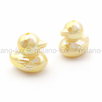 Бусина Уточка Жёлтая, 22мм