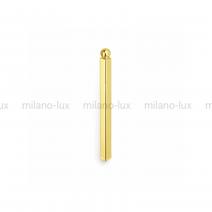 Подвеска Палочка 25*2мм; цвет золото 
