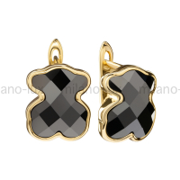 Швензы Мишка с Чёрной Керамикой; цвет золото